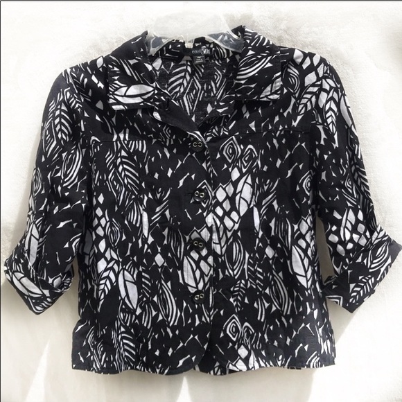 East 5th Jackets & Blazers - East 5Th Black 3/4 Sleeve blazer MP